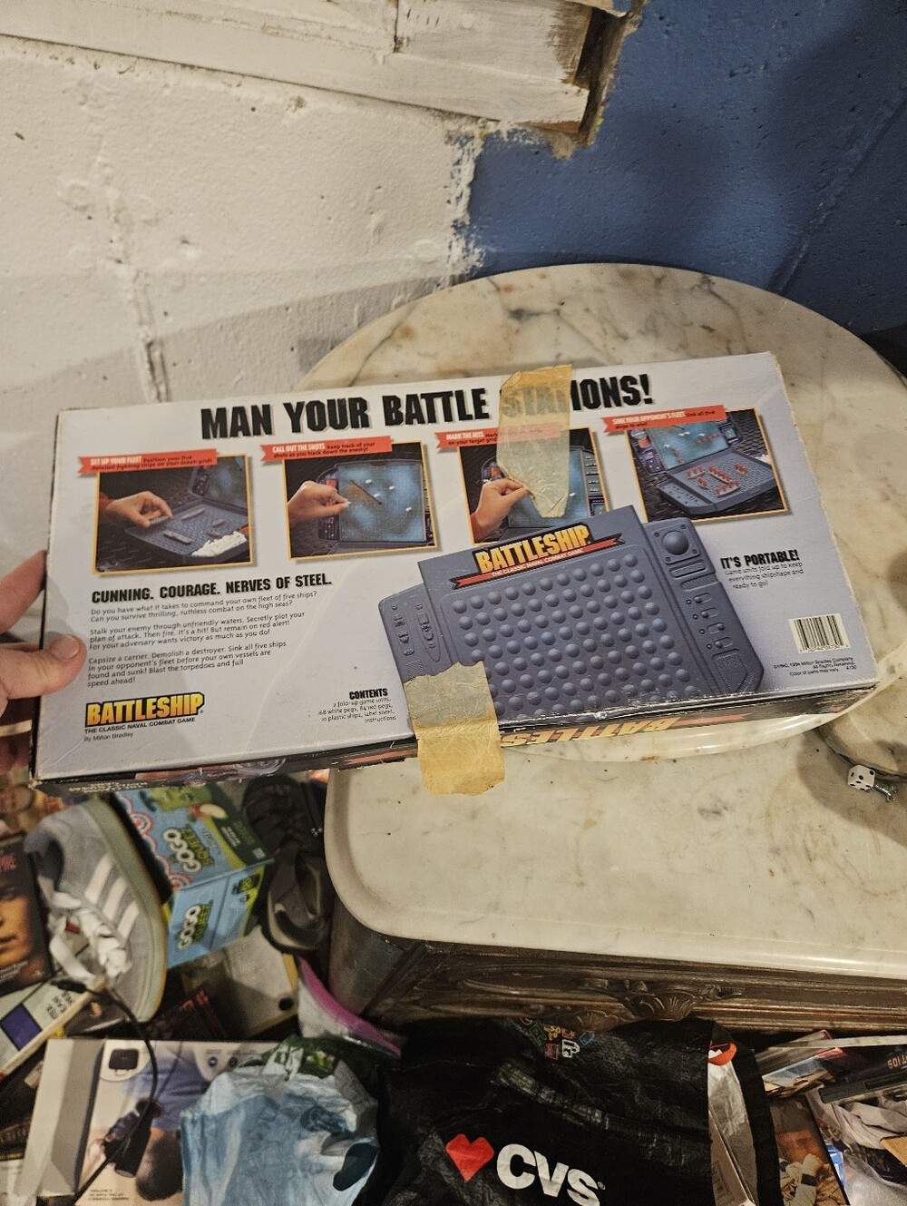 Battleship Classic Naval Combat Game Milton Bradley complete Vintage 1996 - Picture 4 of 4